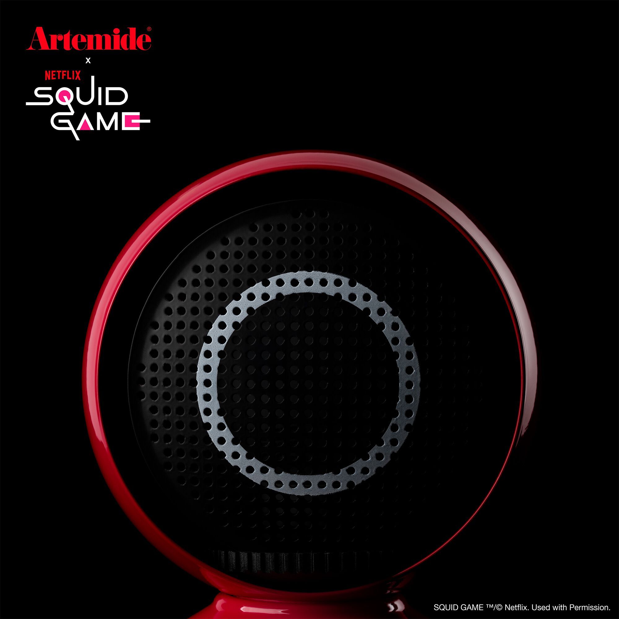 Окрашенная металлическая настольная лампа Artemide затмение ARCH-00096171 - Вид №5