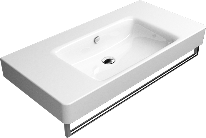 9051111 Встроенная раковина под столешницу овальная GSI ceramica  - Вид №1