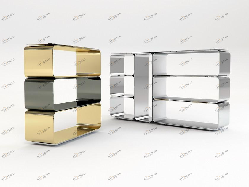 altreforme Модульный модульный открытый книжный шкаф из алюминия District sun-id-1353904