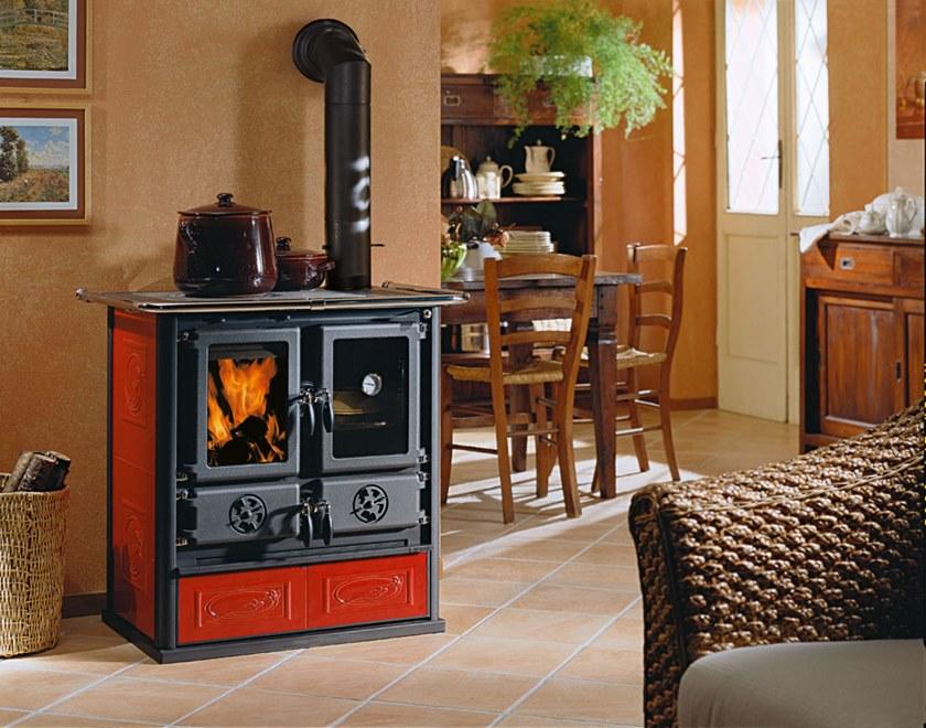 LA NORDICA EXTRAFLAME Дровяная печь с внешней облицовкой майоликой sun-id-1362629 - Вид №1
