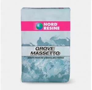 NORD RESINE Мелкозернистая стяжка для смены уклонов Massetti e sottofondi di pavimentazione