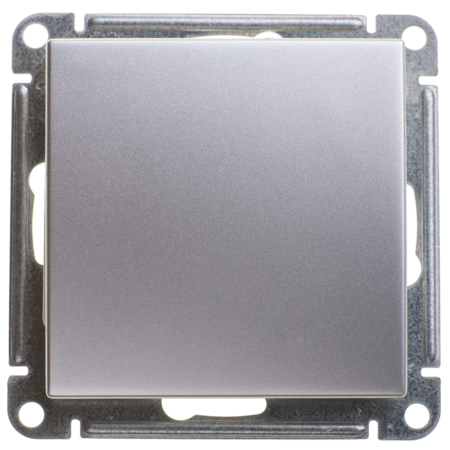 VS210-152-5-86 1-клавишный выключатель 2-полюсовый, 10АХ, механизм, матовый хром Schneider Electric W59 