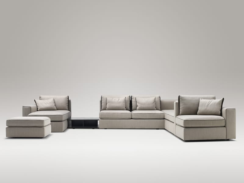 Кожаный угловой модульный диван de Sede DS-247 ARCH-00036810 - Вид №4