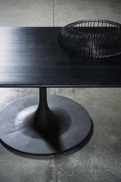 BAXTER Прямоугольный стол из массива дерева sun-id-1414161 - Вид №3