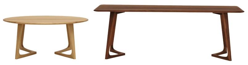 ZEITRAUM Журнальный столик из массива дерева для гостиной Twist sun-id-1488492 - Вид №6