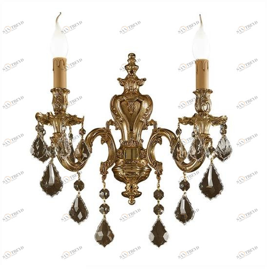 Possoni Illuminazione Аппликация из французского золота с кристаллами schoeler Ashford 090/a2-sh/p 