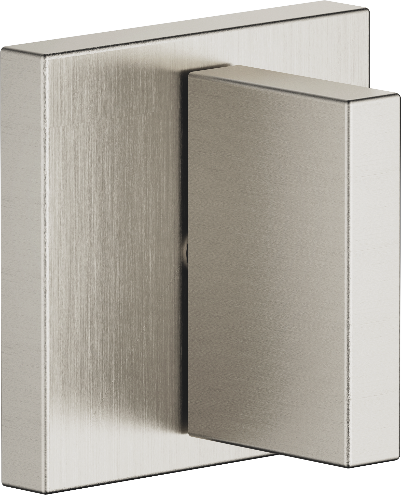 Настенный клапан MEM, закрытие по часовой стрелке, 3/4 дюйма - матовая платина