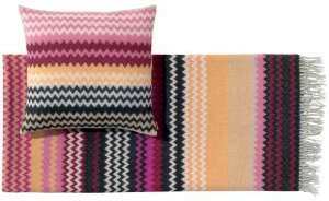 MissoniHome Плед многоцветный в лане
