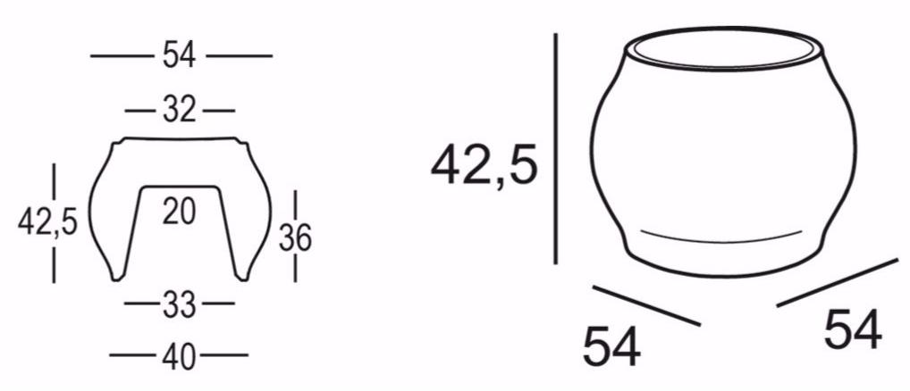 Plust Табурет из полиэтилена Fuzzy sun-id-1407602 - Вид №18