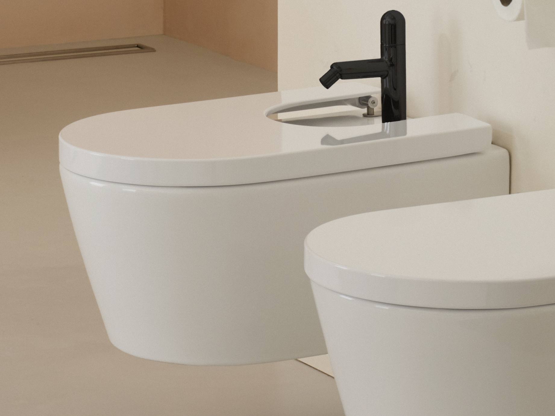 Керамическое подвесное биде Roca Inspira ARCH-00114925 - Вид №2