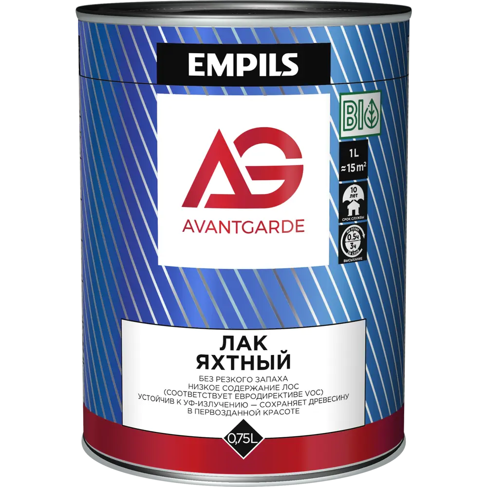 Яхтный лак Avantgarde для защиты дерева внутри и снаружи помещений 82679178 STLM-0033904 - Вид №1