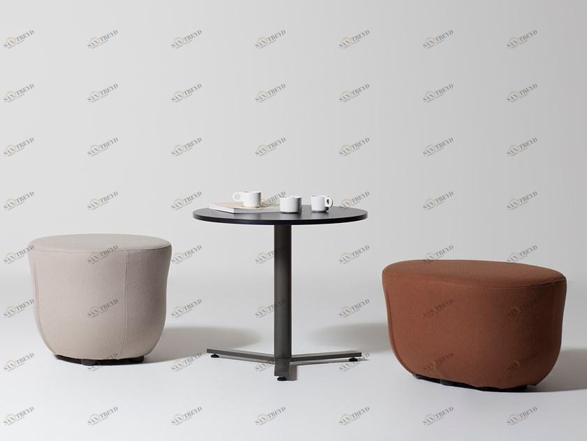 Manerba Круглый высокий журнальный столик K-word U2000f798b