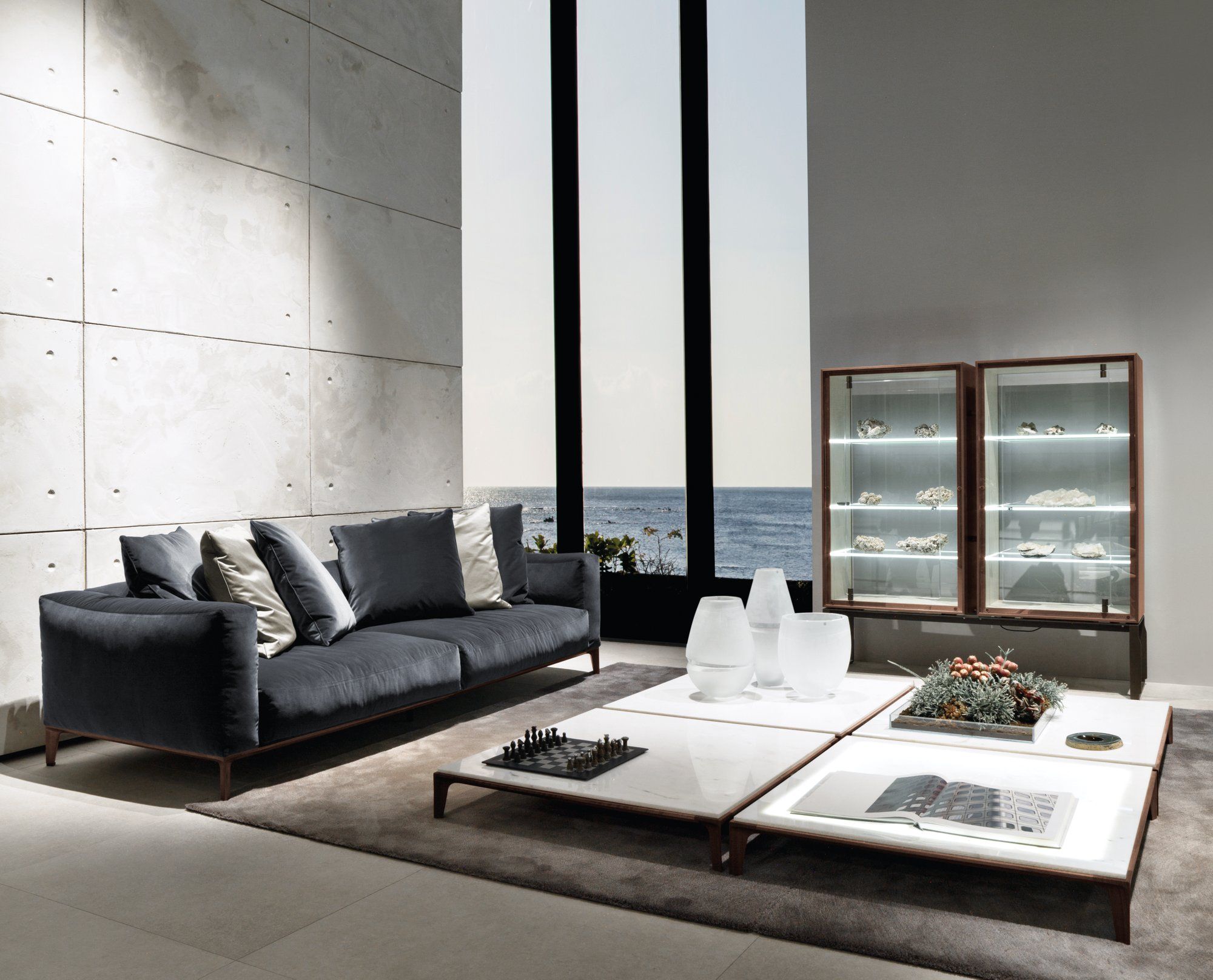 3-местный тканевый диван Giorgetti Aton ARCH-00146739 - Вид №2