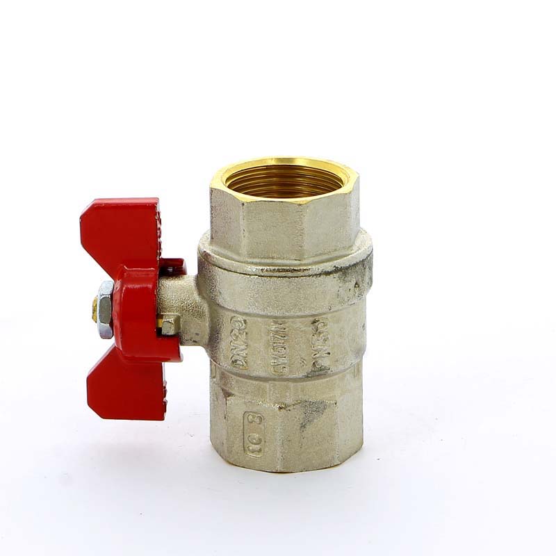 Кран шаровой ВВ SCIROCCO бабочка TIEMME 3/4" 2310012 - Вид №3