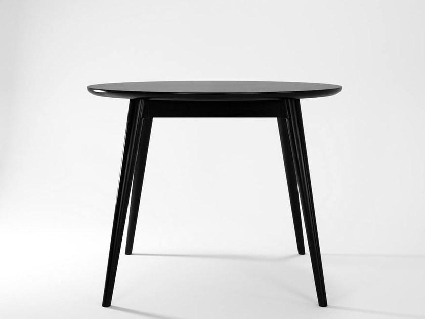 KARPENTER Круглый деревянный стол для гостиной Vintage sun-id-1437693 - Вид №2