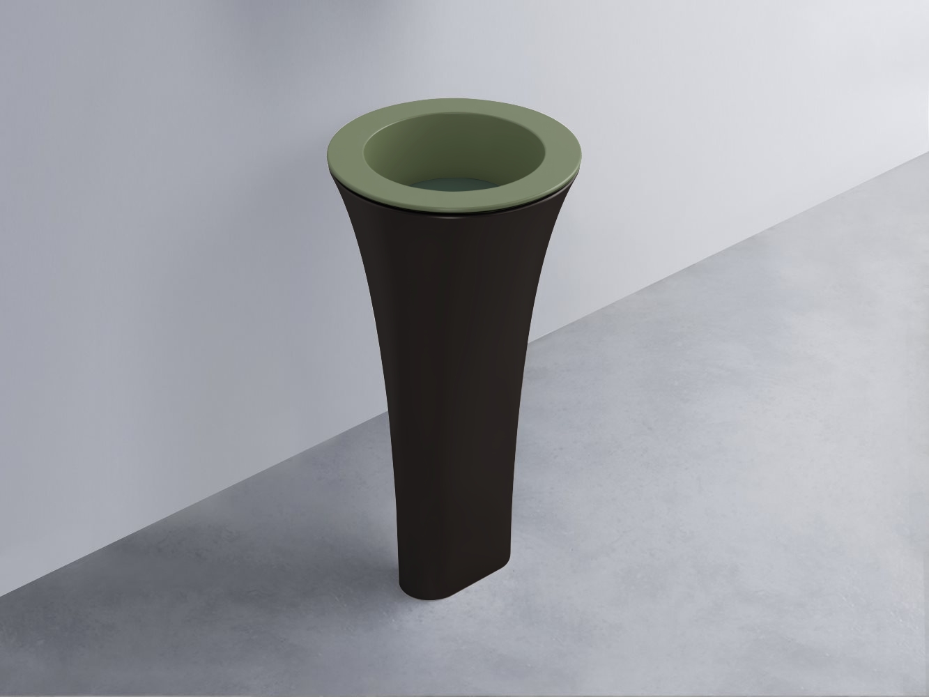 AMLA45-AG+AMPILT-MU+AMCOLT-LV Раковина Amedeo Tondo отдельностоящая cielo Enjoy + Amedeo Ceramica Cielo