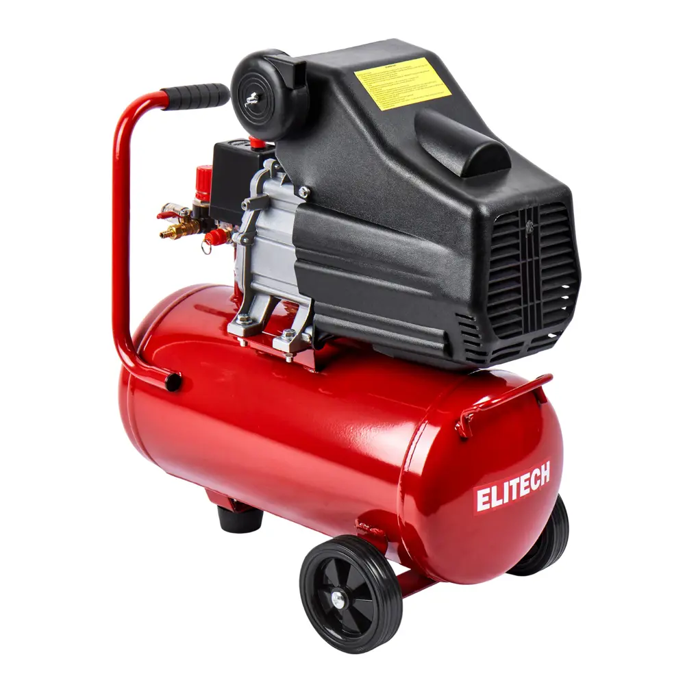 Компрессор сетевой поршневой масляный Elitech КМЛ 300-24, 24 л 240 л/мин STLM-2205675 - Вид №4