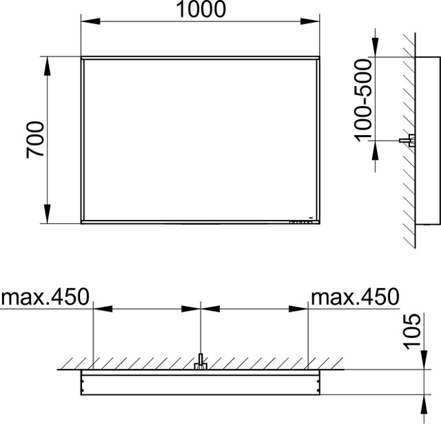 07896173000 Зеркало с подсветкой KEUCO Lichtspiegel - Вид №7
