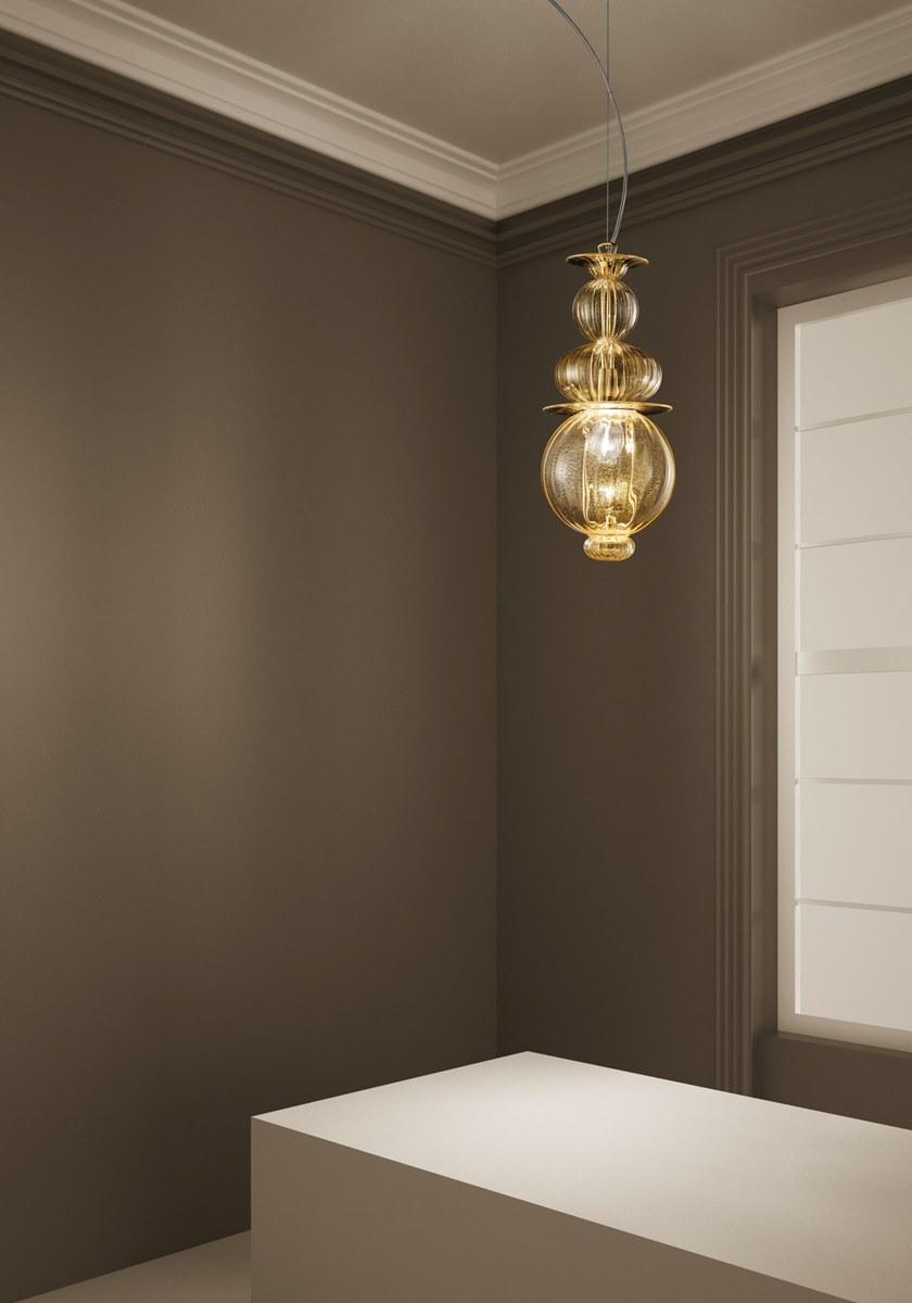 Sylcom Подвесной светильник из дутого стекла Igloo 2065 - Вид №3