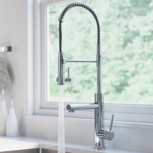 Смесители для кухни Artec Pro KPF-1603CH латунь под заказ krausru  - Вид №6