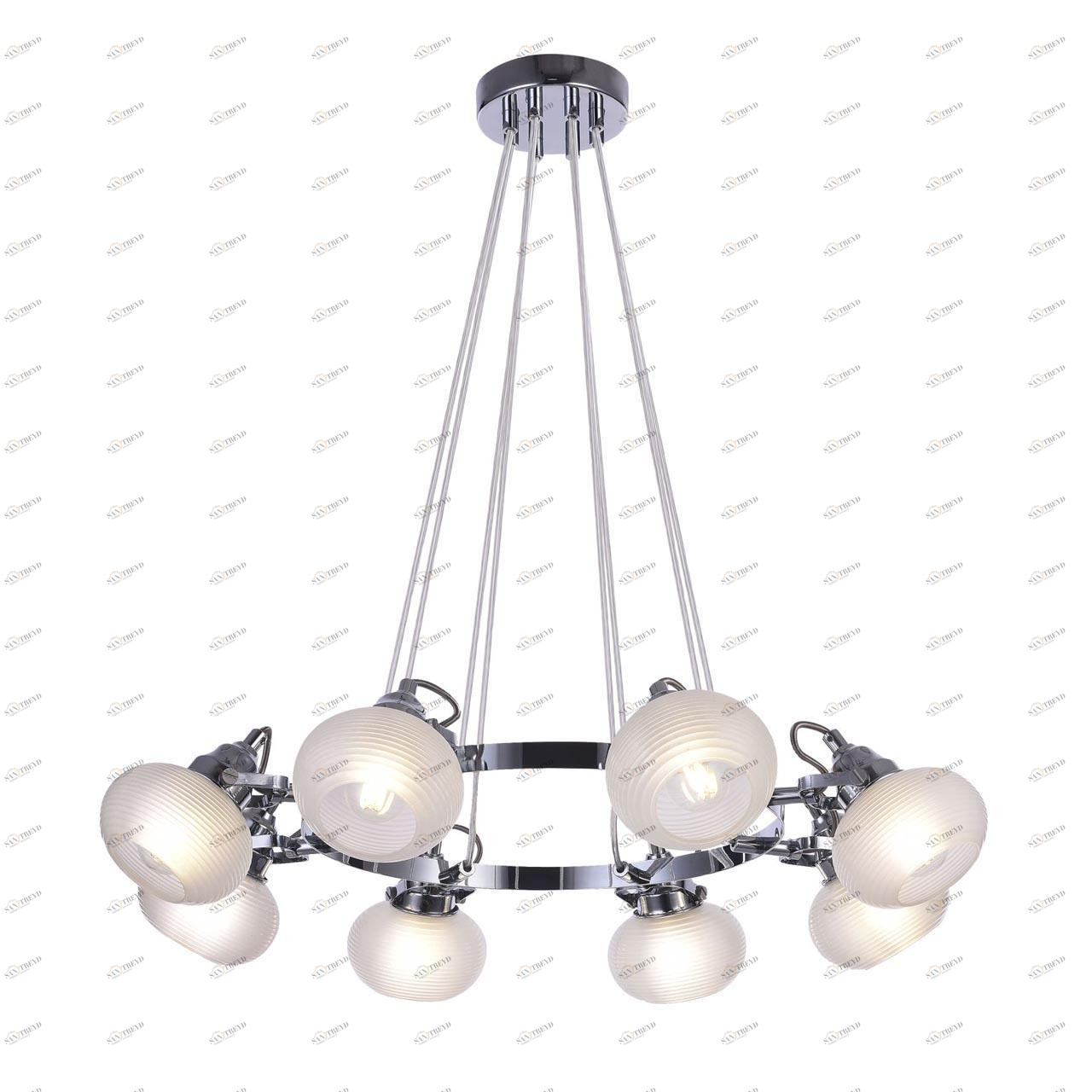 Подвесная люстра Freya Linda FR5690PL-08CH FREYA LINDA 194345 Хром