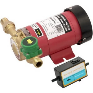 Насос повышающий давл. с автом. включ., Сухой Ротор мощн. 90 Вт,напор 10м, 20л/мин W15GR-10 AUTO