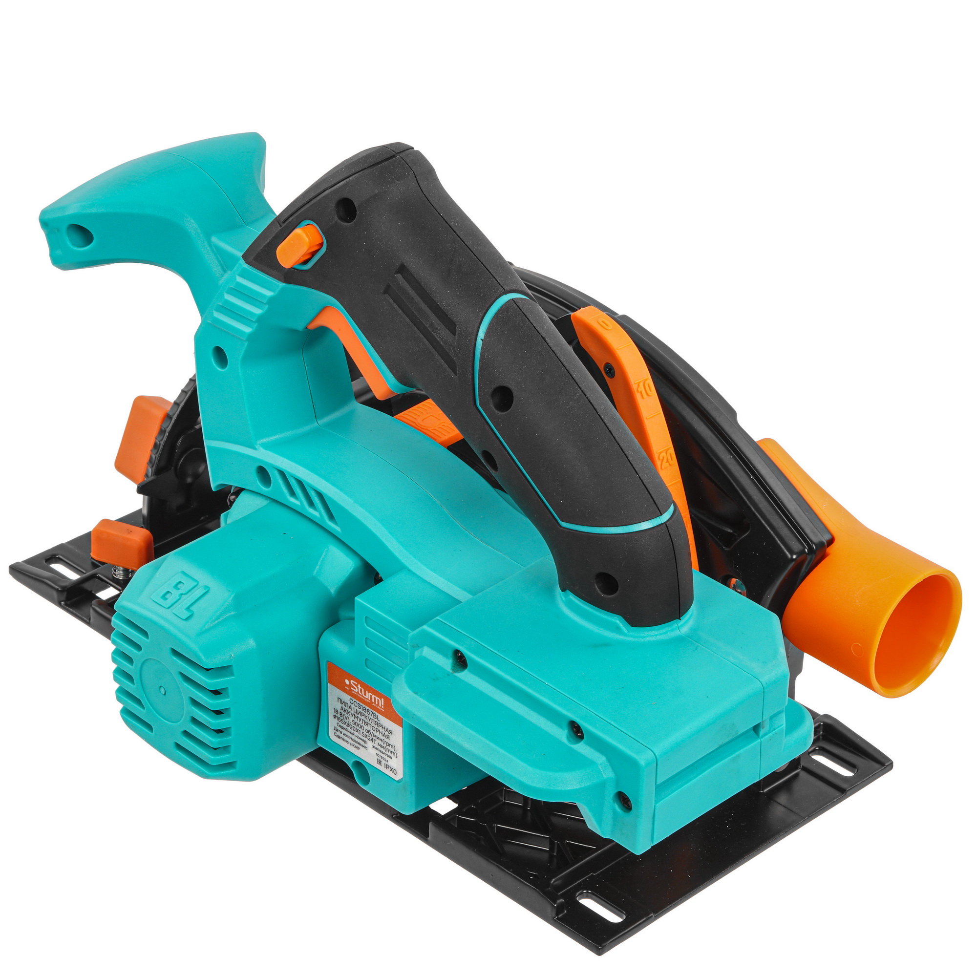 Пила дисковая Sturm! CCS1867BL 1BatterySystem 18V 9121719 STDN-0094097 - Вид №1