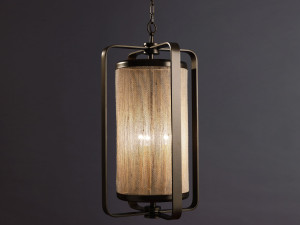 Железный подвесной светильник