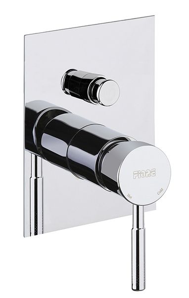 44CR7517 Santan Ravenna, однорычажный внутристенный смеситель на 2 выхода, цвет хром