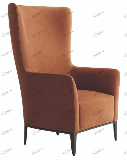 Poliform Кресло Bergere из ткани с высокой спинкой Gentleman sun-id-1375539