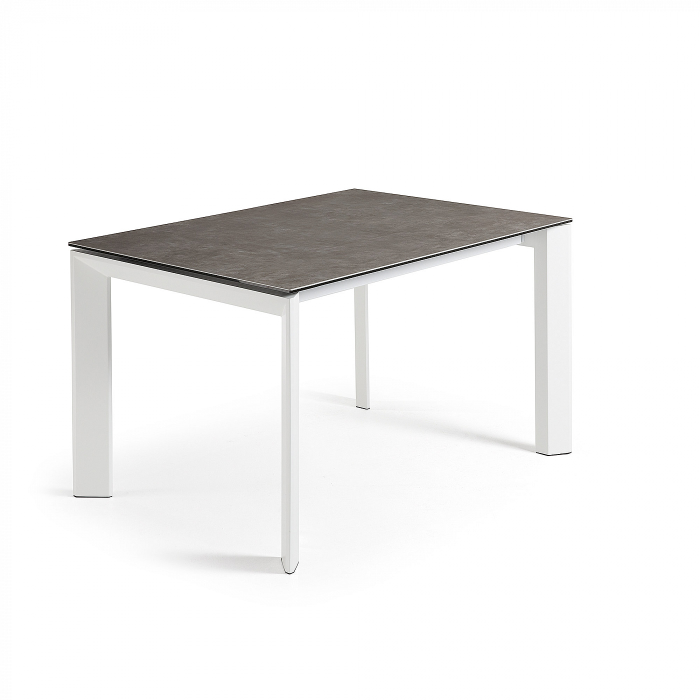 052295 Стол Atta 120 (180) x80 белый керамика La Forma Axis - Вид №4