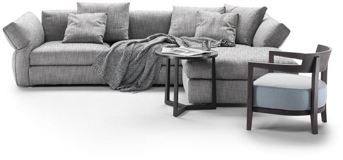 Flexform Модульный тканевый диван с шезлонгом Newbridge sun-id-1486911 - Вид №1