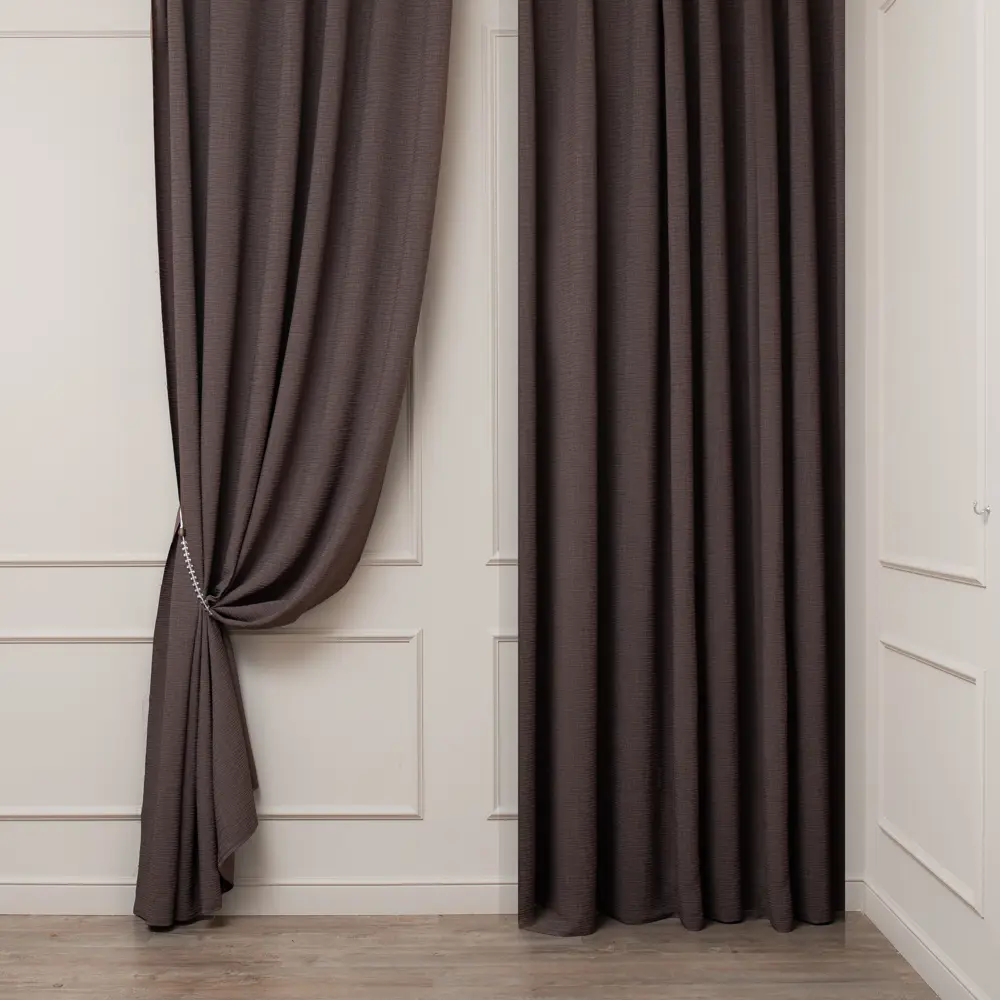 ЛТ ткань 1 п/м жаккард prem otello коричневый 24 290 TEX REPUBLIC STLM-2132631 - Вид №3