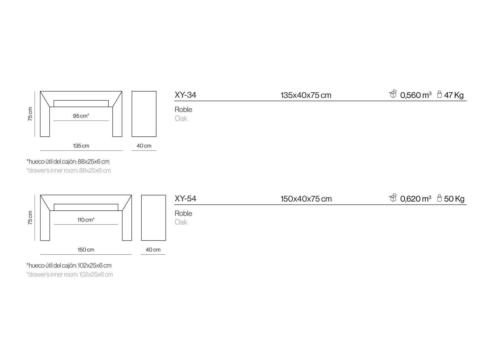 Консоль с ящиками Kendo Mobiliario Axil ARCH-00140962 - Вид №8