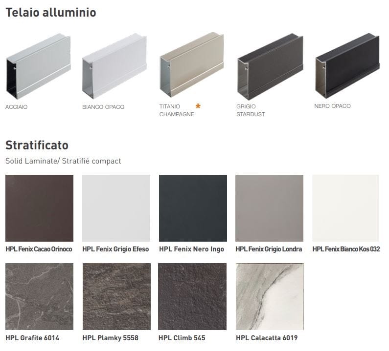 Ламинированная секционная кухня с островом Floritelli Cucine ARCH-00146929 - Вид №19