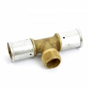 Тройник НР пресс HENCO 32x1"x32