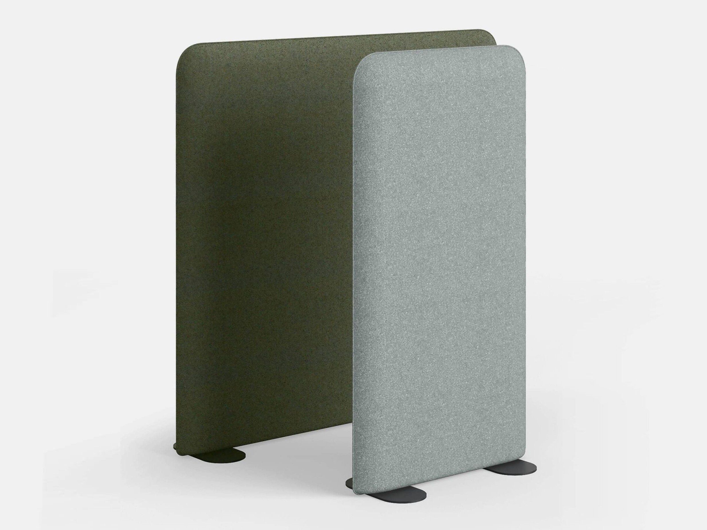 Звукопоглощающая офисная перегородка отдельно стоящая ткань IBEBI Kumo ARCH-00091240