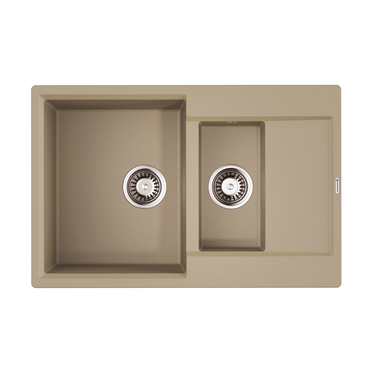 Кухонная мойка Daisen 78-2T CH OMOIKIRI 4993531