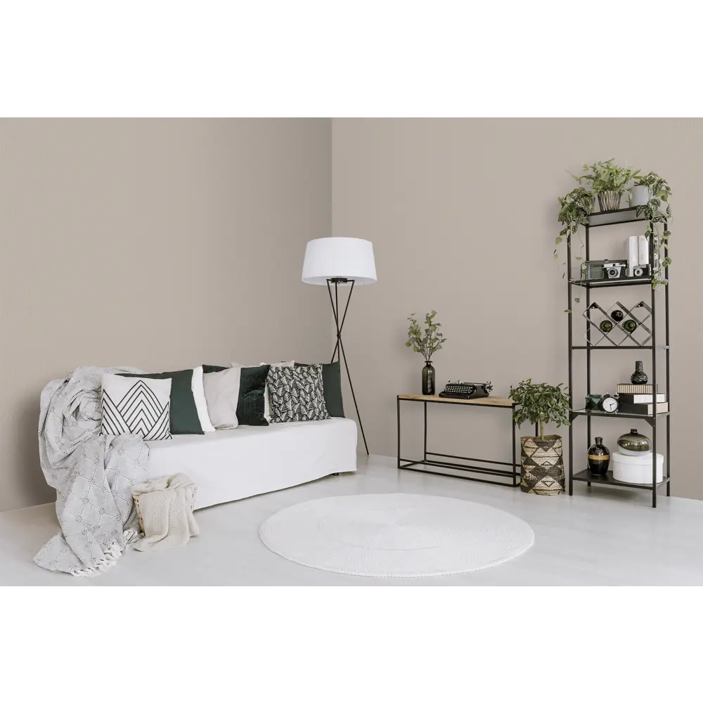 Обои Renowa Комета бежевые с полосками для современного интерьера 89425644 STLM-1572216 - Вид №4