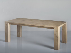 Раздвижной стол из массива дерева