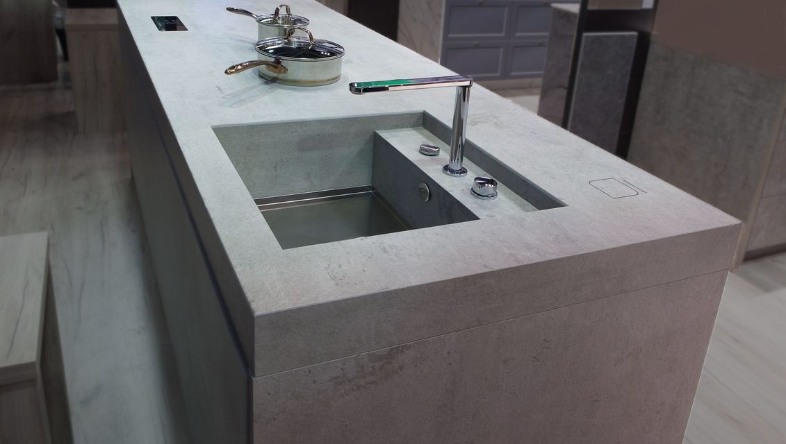 Столешницы для кухни - Бетон рувида LIGRON LIST304 4057 - Вид №21