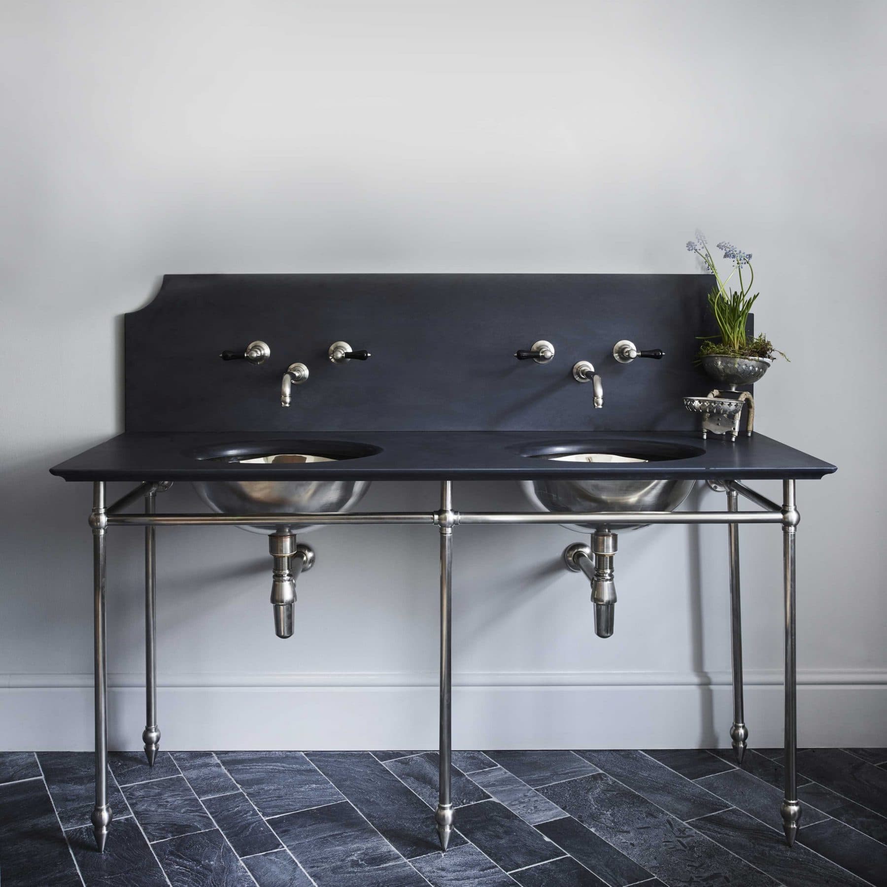 Marble & Stone Washstands Раковина The Pyrford Double Catchpoleandrye  - Вид №2