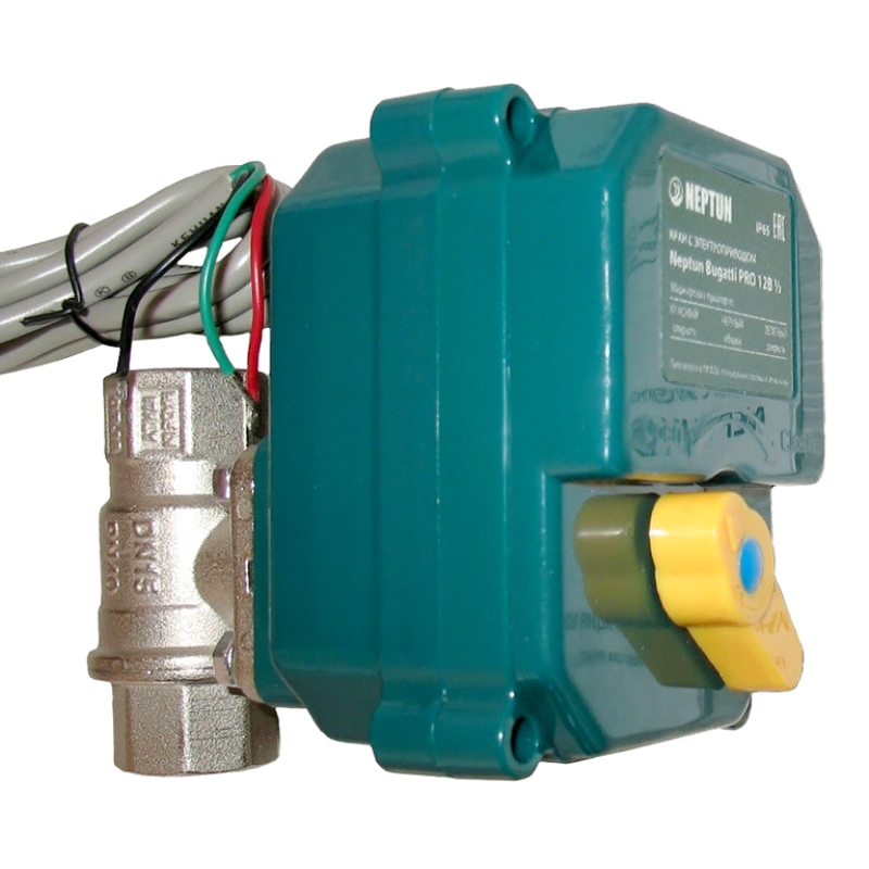 Кран с электроприводом Neptun Bugatti Pro ССТ 12В 1" 43054037000001 - Вид №1