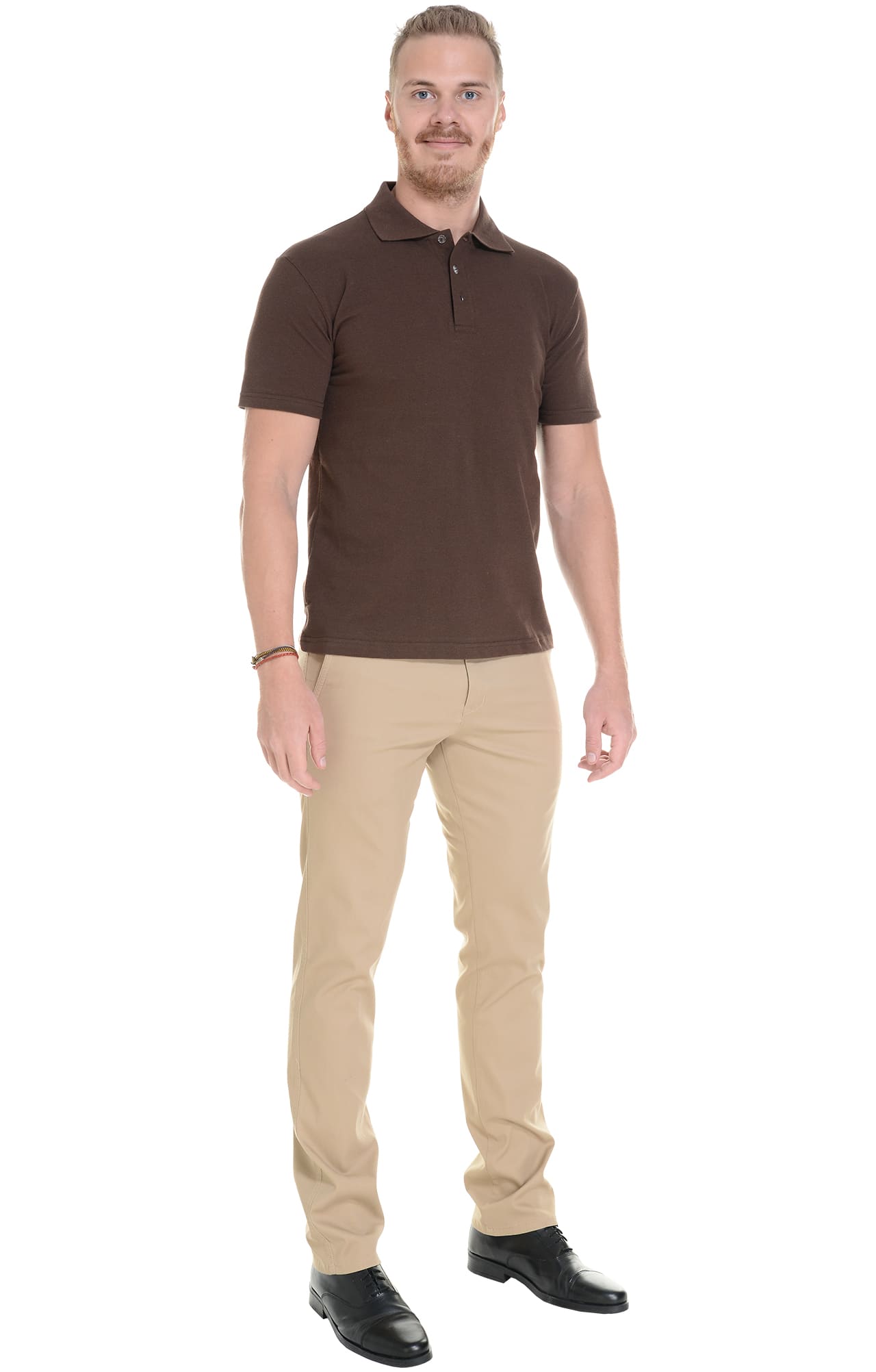 68268 Брюки  мужские beige (бежевые) El-Risto  Одежда для официантов  размер 56/182-188  - Вид №5