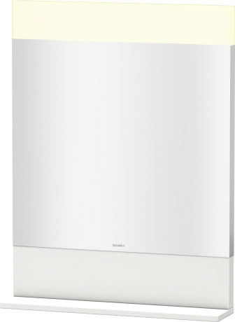 VE751104949 Vero Зеркало с полочкой внизу Графит матовый, декор Duravit - Вид №2