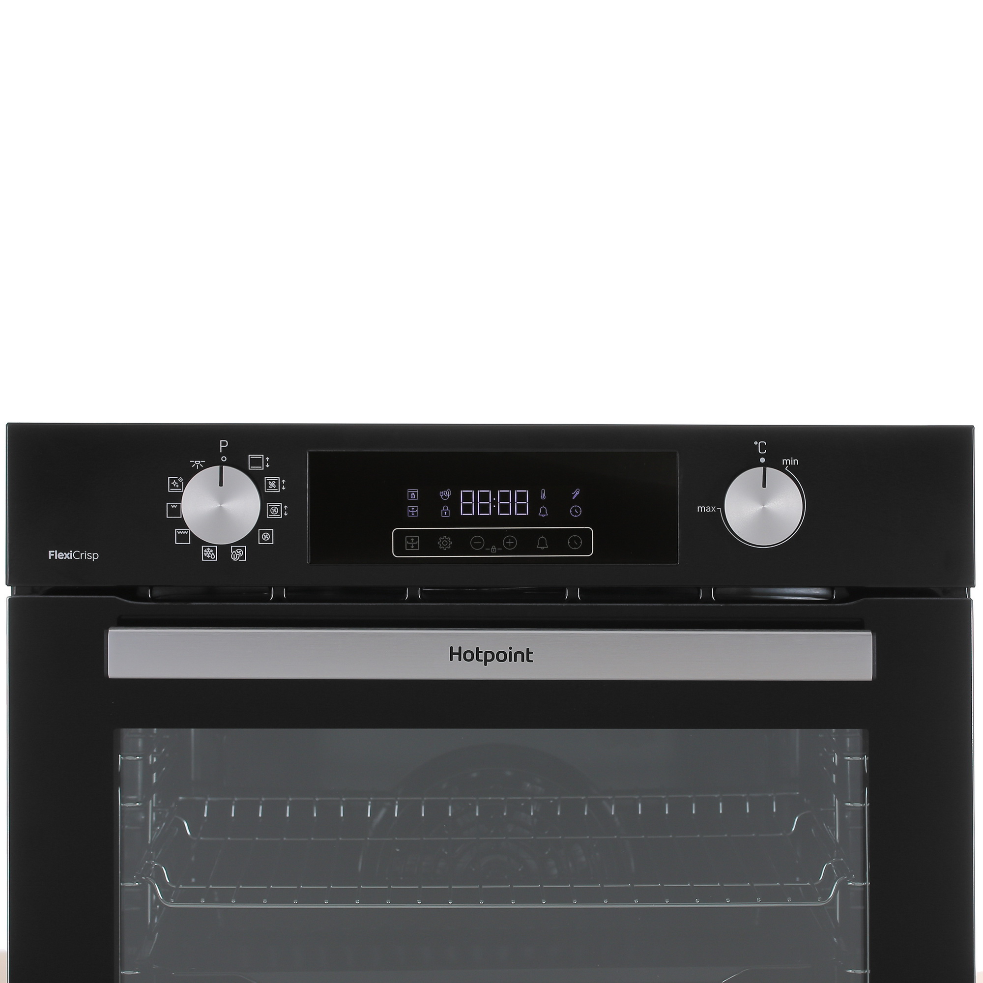 9100981 Электрический духовой шкаф Hotpoint FE8 821 H BL черный STDN-0089641 - Вид №4