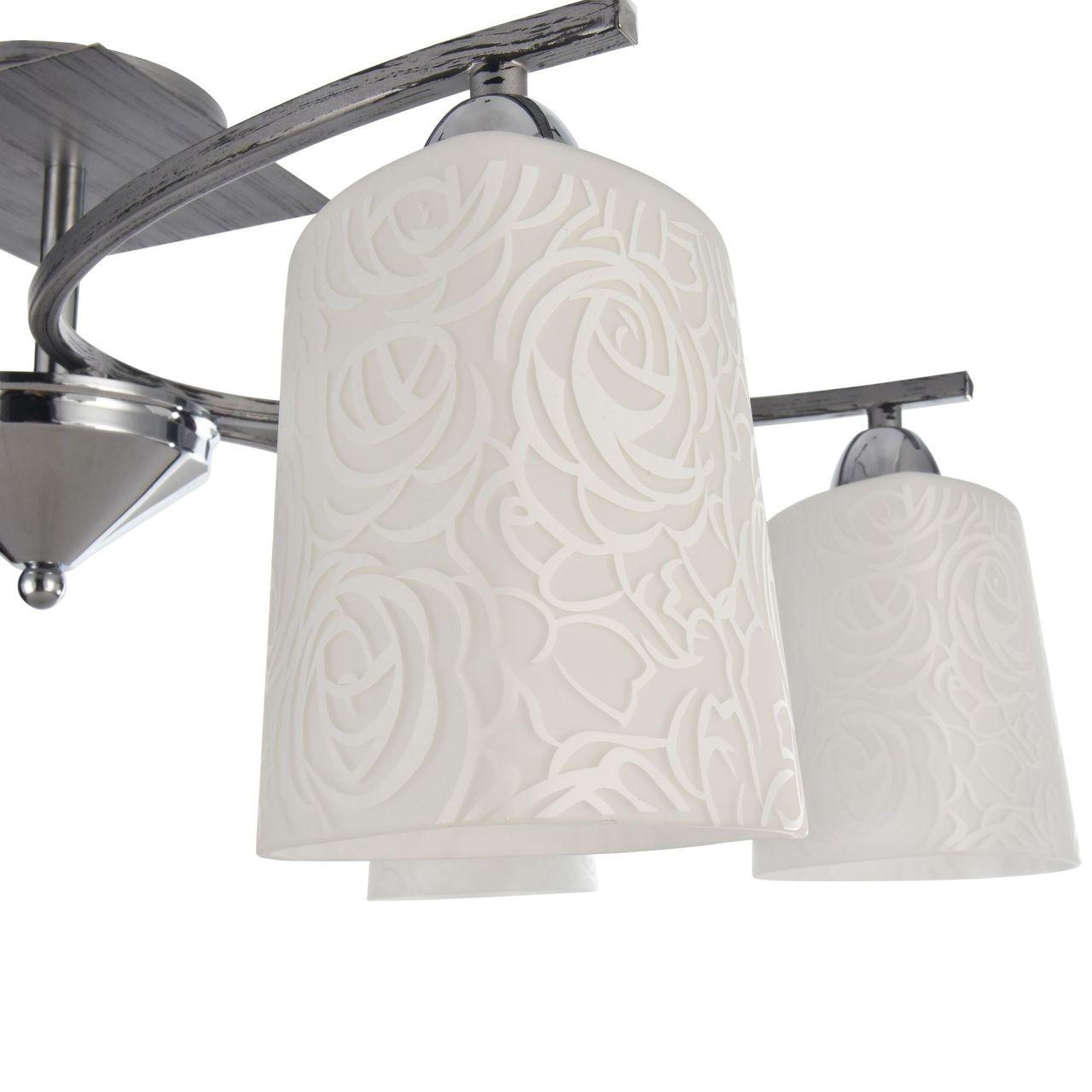 Потолочная люстра Freya Ciclo FR5117CL-06CH FREYA CICLO 328365 Белый;хром - Вид №2