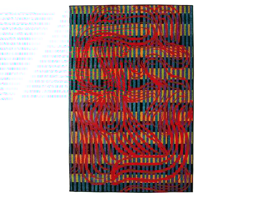 Прямоугольный полипропиленовый ковер на заказ DIZA HUGS ARCH-00004609