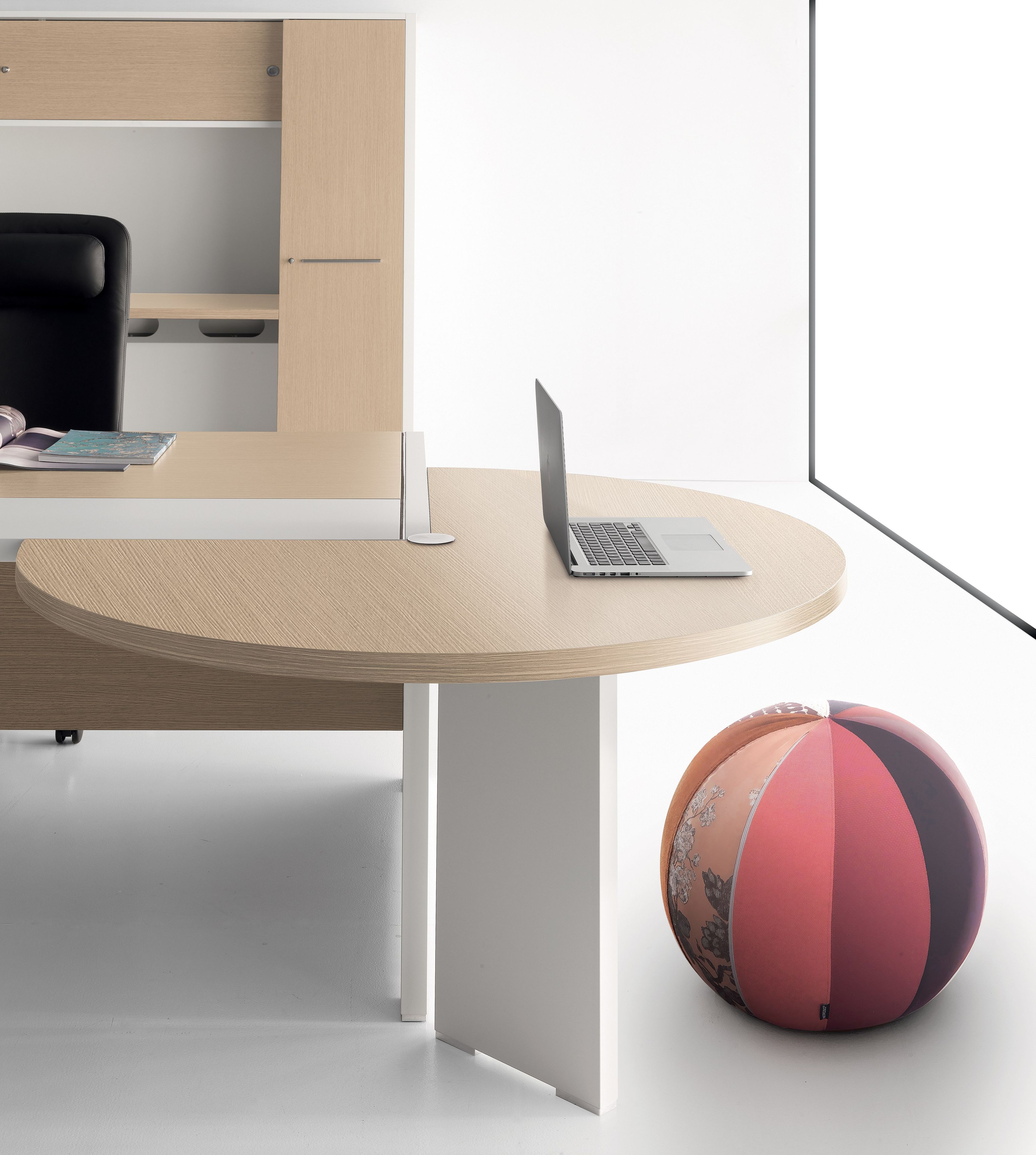 Секционный угловой стол из дерева с ящиками DVO Оксфорд ARCH-00063889 - Вид №7