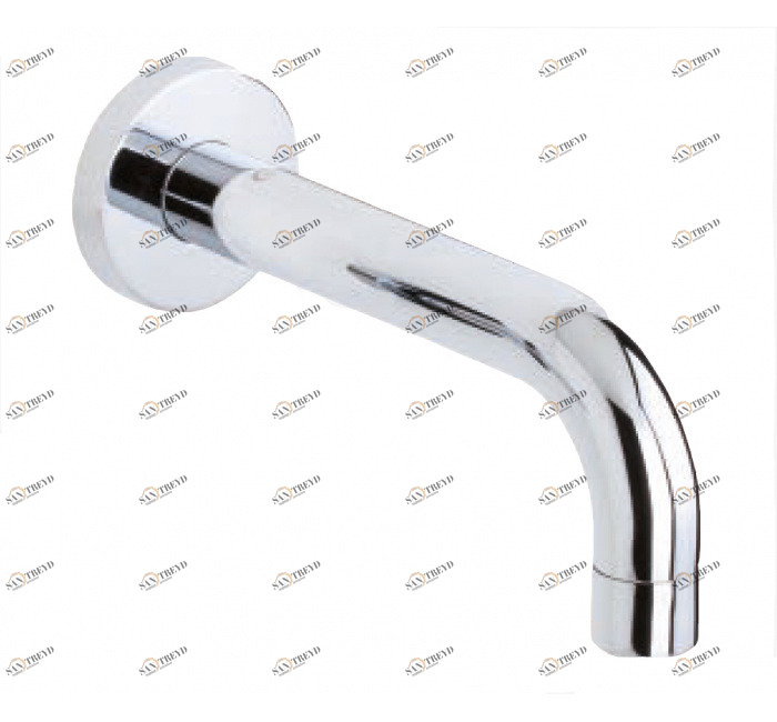 GENEBRE 68911 45 Излив трубы настенный 16 см 